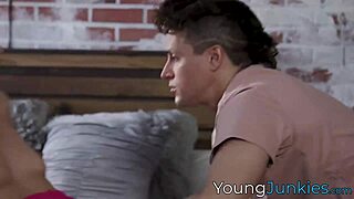 millie morgan blows me deep before i slam her wet cunt doggy style