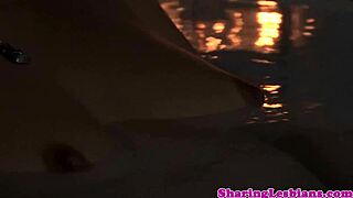 oh damn, dani daniels devours aidra fox's hairy wet beaver!