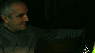 babe from bar sneaks over bends for quick cock suck n fuck