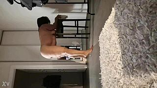 Chubby granny bends over craving hardcore doggystyle action