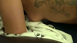 her mouth pussy and big tits covered in cum after intense sucking fucking session