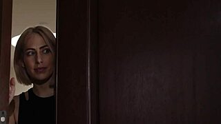 lesbian babe grinds scissoring on milf coach