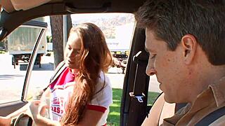 talia palmer fucked daily by old man's big cock, tits shaking wildly