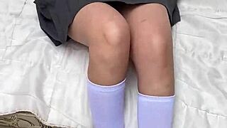 Cute Mexican Schoolgirl Loses Bet Sucks Classmate Cock In School Homemade