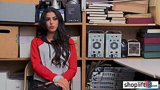 Security Guard Fucks Arrested Latina Teen Hard!