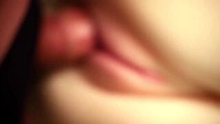 Ever wonder what happens when you cum all over that big shaved pussy up close?