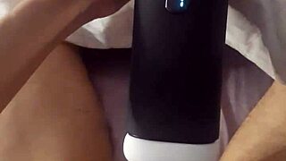 ever wonder how deep a monster cock cums inside throbbing sex toy?