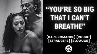 Desperate Halloween Cosplay Girl Lets Stranger Fuck Her Rough at Party for Big Cock