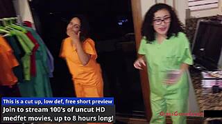 tampa university nurse sheila daniels fingers patient backstage shower