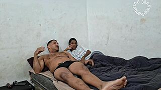 morning coffee turns into amateur latina pussy voyeur fun with emojis 😏☕