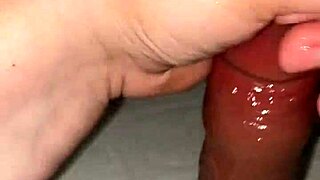 Watch me stroke this dildo pov homemade like it's real cock solo amateur toy play