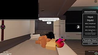 what a lucky day getting bent over blowjobs cowgirl creampies in roblox condo! 😍🍆💦