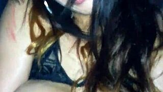 neya kimy's huge tits bounce while she fucks wildly!