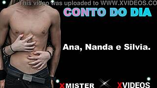 ana nanda and silvia share amateur brazilian passion up close