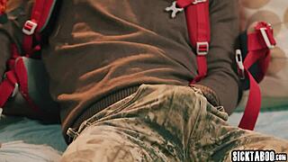 big tits redhead milf takes huge cock after solo play