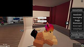 what a lucky day getting bent over blowjobs cowgirl creampies in roblox condo! 😍🍆💦