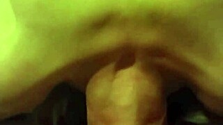 amateur girl deepthroats facefucked hard on bed in homemade blowjob session