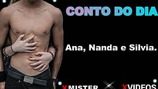 ana nanda and silvia share amateur brazilian passion up close