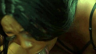 join the steamy ebony threesome where bent-over doggystyle meets intense cunilingus and pussy licking