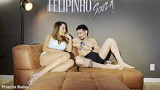 Couldn't Resist Squirting Hard with Cousin Before Aunt Arrives