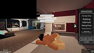 what a lucky day getting bent over blowjobs cowgirl creampies in roblox condo! 😍🍆💦