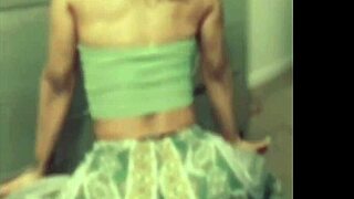 thick ebony ass in leggings bounces softer than waterbed