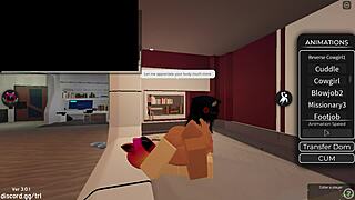 what a lucky day getting bent over blowjobs cowgirl creampies in roblox condo! 😍🍆💦