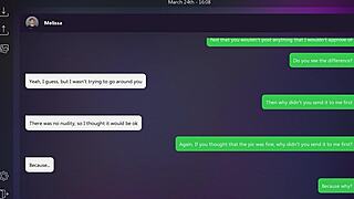 melissa's dirty texts twist to filthy end