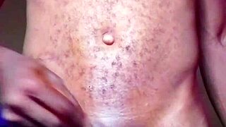 Lonely African Man Jerks Huge Cock After Naked Dance