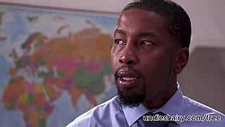 Reese Robbins fucks Isiah Maxwell's monster BBC for grades