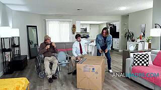 Mature milf rebel rhyder leads fucked up family anal gangbang hardcore assfucking orgy analmadre