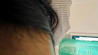 58-Year-Old Fills Petite Asian Pussy POV Close-Up