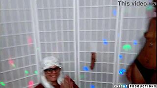 Date Night Latina Deepthroats My Huge Cock Gagging Cum Facial