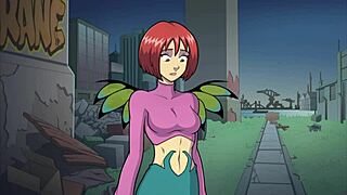 Witch Hunter's Bound Slut Begs for Cock in Office BDSM Play