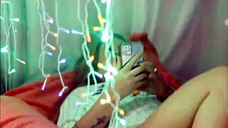 Surprise Christmas anal gift brings intense orgasm with Alessandra Maia and Joseph Britadeira