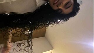 young colombian latina's big ass pounds skinny blonde cock