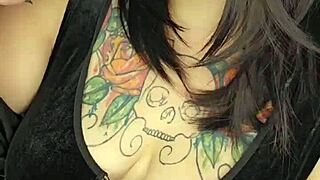 what if her lipstick smears all over while she sloppy deepthroats moaning on that fat dildo