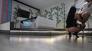 colombian beauty loves fucking and sucking arrives at brazil hotel