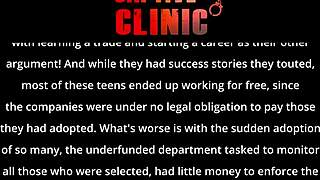 corporate slave zombae chokes gags deepthroats in backstage bdsm humiliation