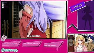 whoa these guys bukake reaction has kira dripping wet already