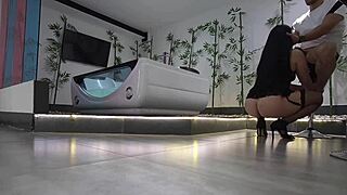 colombian beauty loves fucking and sucking arrives at brazil hotel