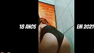 18-Year-Old Brazilian Teen Gives Anal Virginity And Facial Creampie From City Guy In Sp Interior