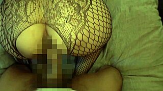 Curvy Japanese BBW milf poses sexy in underwear showing huge saggy tits