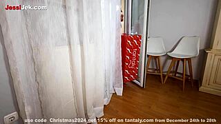 girl courier begs for hardcore ass fuck like sexdoll with anal creampie jessijek