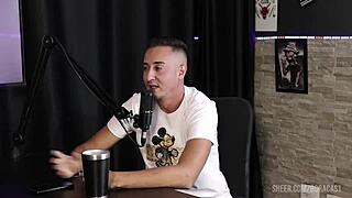 Bruna Carlos teases Matheus Caetano in Bora Cast sheer red lingerie orgy—part 1