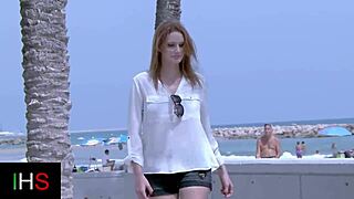 beautiful slutty blonde teen gets her shaved pussy fucked doggystyle then assfucked bent over with cumshot straight into her mouth