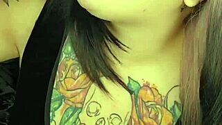 what if her lipstick smears all over while she sloppy deepthroats moaning on that fat dildo