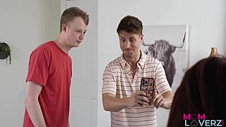 Stepmommy, why cheat with strangers when stepson wants that milf pussy now?!