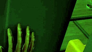 a hardcore x-mas with 3d cartoon anal deepthroat and machine pussy pounding 😈🎄