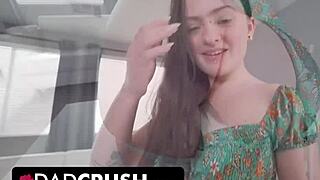 Teen Tattoo Legs Spread for Father-in-Law Creampie Breeding